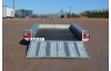 Vlemmix Porte-engin 400 x 180 PTAC 3500kg timon réglable avec hayon